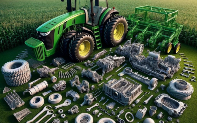 The future for legendary tractor manufacturer John Deere involves #3Dprinting of spare parts 🚜